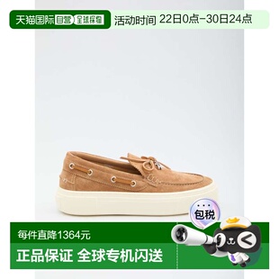 1h可退 香港直邮Hogan 女士 HOGAN CROSSWIND 船鞋 HXW7050GB30BT