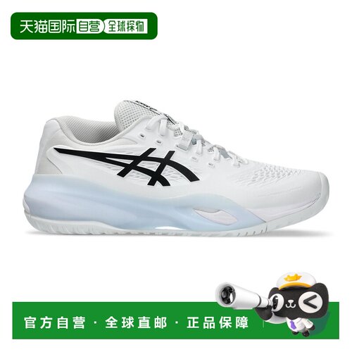 自营欧洲直邮ASICS亚瑟士 Gel-Resolution X男士白色/黑色全场地