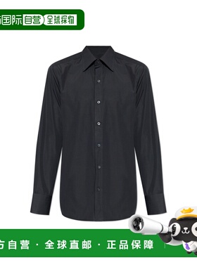 1h可退 香港直邮TOM FORD 男士衬衫 HSBC01CGS11NAA SS2026 黑色