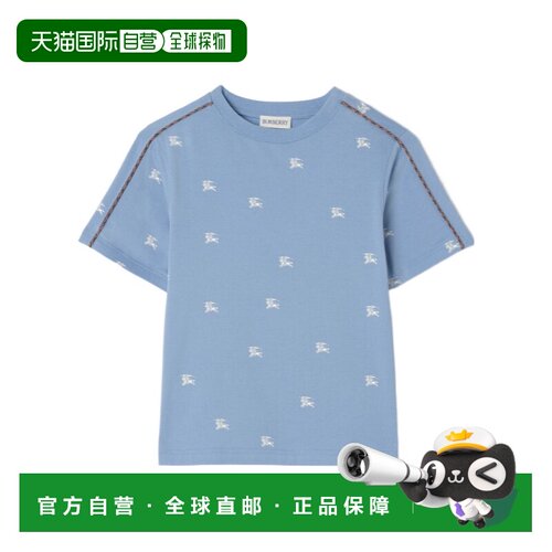 香港直邮Burberry 骑士棉质T恤 81319311 【付后1h可退】