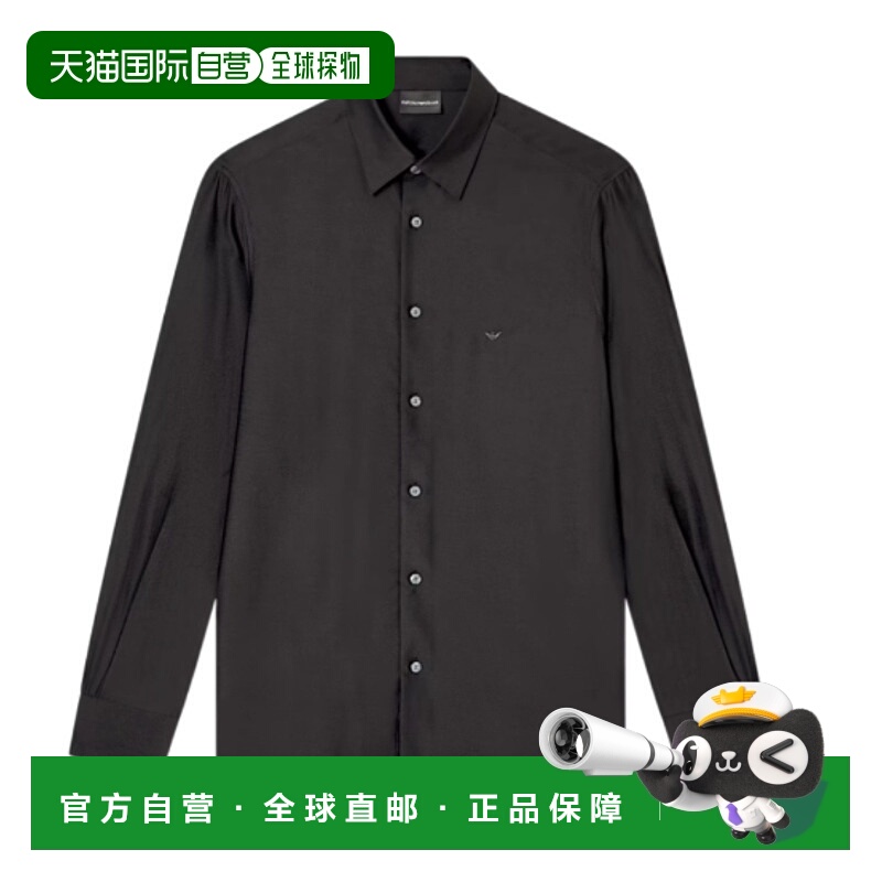 香港直邮Emporio Armani 安普里奥 阿玛尼 男士 長袖羈扣襯衫 EM0
