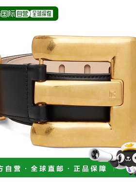 1h可退 香港直邮Balmain 巴尔曼 女士 黑色 Anthem Calfskin Leat
