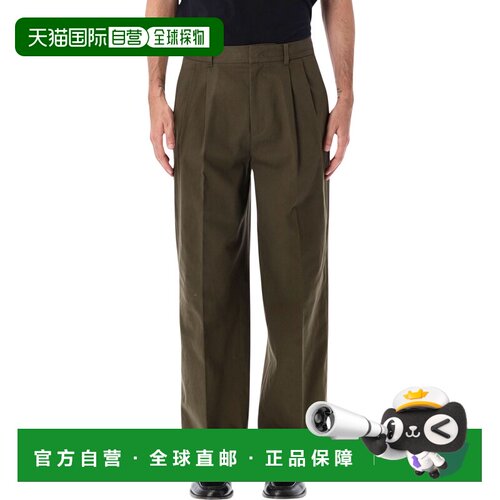 香港直邮DUNST 男士休闲裤 UDPA6C303K2KHAKI AW2026 卡其色 DOUB