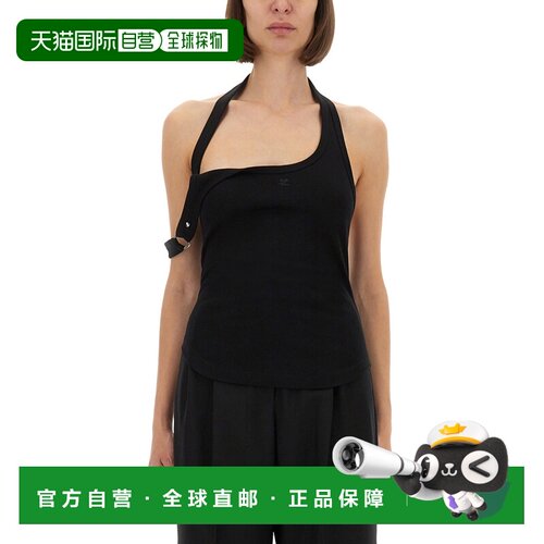 1h可退 香港直邮COURREGES 女士背心吊带 325JDE143JS01949999 AW