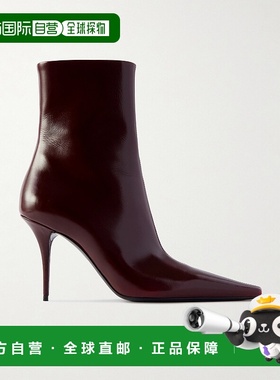 1h可退 香港直邮Saint Laurent 圣罗兰 女士 Ashley 尖頭靴 80928