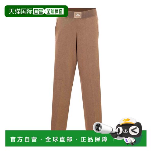 欧洲直邮ELISABETTA FRANCHI 女士休闲裤 KP74S61E2727 SS2026