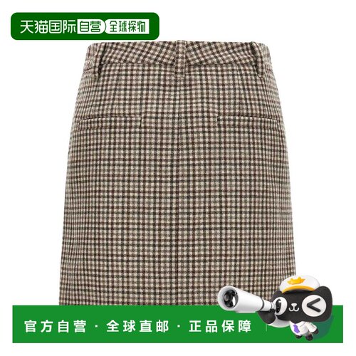 1h可退 香港直邮BRUNELLO CUCINELLI 女士半身裙 MP523G3896C001