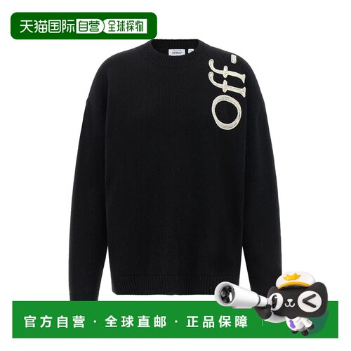 香港直邮off-white 女士 'Vertical Bookish' 毛衣 2FE00534TW043