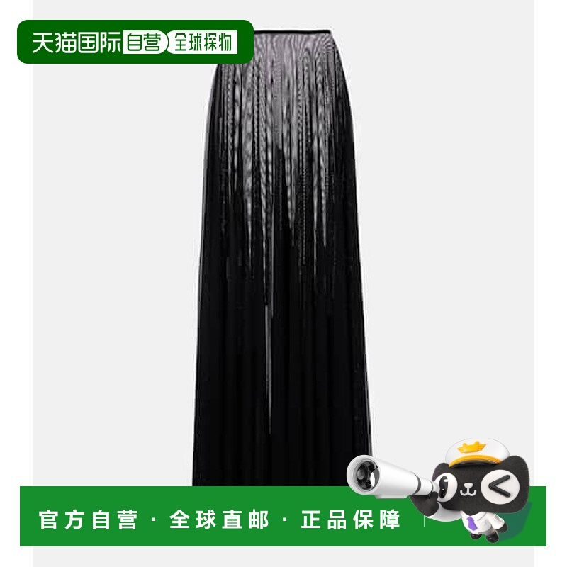 香港直邮NORMA KAMALI 诺玛 卡玛丽 女士 半透视长款半身裙