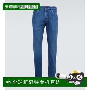 诺悠翩雅 香港直邮Loro 牛仔裤 1h可退 修身 男士 Piana Quarona