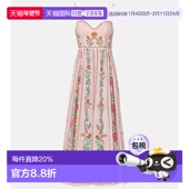 连衣裙 1h可退 pink粉色 女士 花朵棉混纺长款 香港直邮FARM RIO