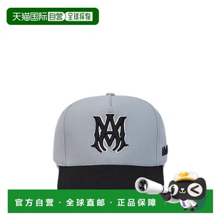 1h可退 香港直邮AMIRI 男士 MA 棒球帽 AMSAHE1006 grey灰色 舒适