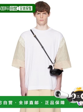 1h可退 香港直邮Simone Rocha 蒙娜 罗莎 男士 白色 Trapped Lace