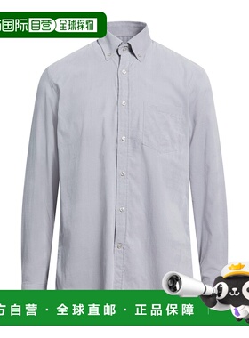 香港直邮Paul & Shark 保罗与鲨鱼 男士 纯色衬衫