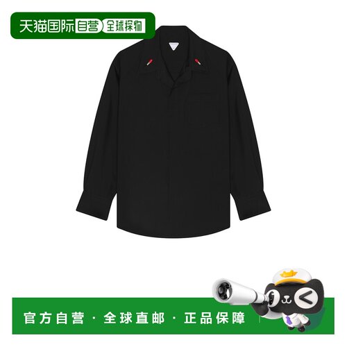 1h可退 美国直邮Bottega Veneta 葆蝶家 男士 黑色 Light Wool 衬