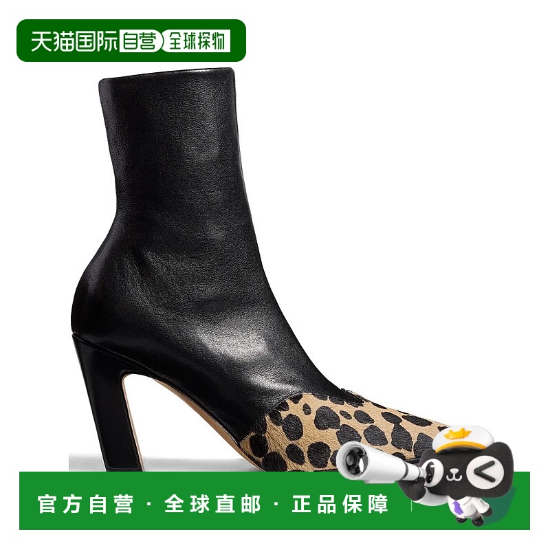 1h可退 香港直邮KHAITE 女士 NEVADA 85 短靴 F1067973 black黑色