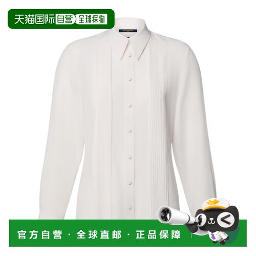 Louis Vuitton 褶裥细节衬衫 FVTO40AKM002 【付后1h可退】