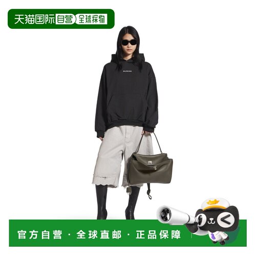 自营欧洲直邮Balenciaga巴黎世家 Balenciaga Back连帽卫衣男女通