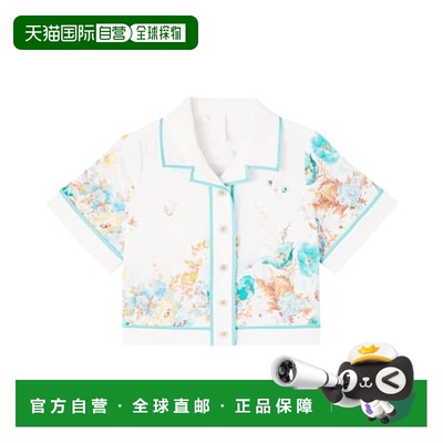 香港直邮ZIMMERMANN 女童 Scarborough 花朵棉质衬衫童装