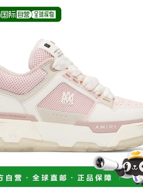 香港直邮AMIRI 女士 白色 & 粉色 MA-1 运动鞋 AWFOSR1080