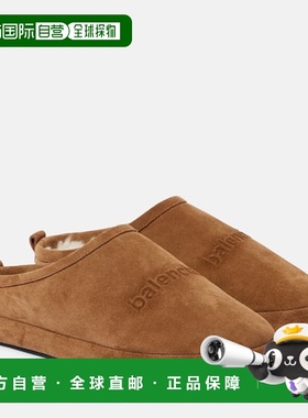 香港直邮Balenciaga 巴黎世家 女士 Alaska 绒面革便鞋