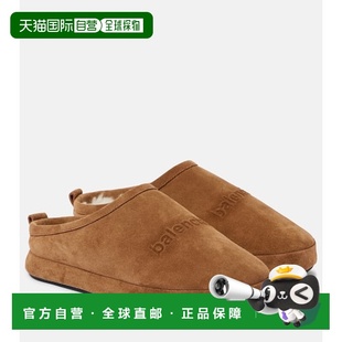 香港直邮Balenciaga 巴黎世家 女士 Alaska 绒面革便鞋女鞋一脚蹬