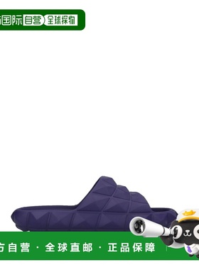 香港直邮valentino 华伦天奴 男士 Slides 便鞋 purple紫色 舒适