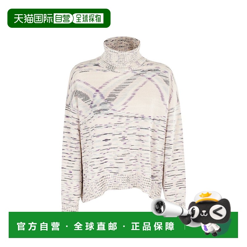 1h可退 香港直邮MISSONI 米索尼 女士 高领毛衣 DS24WN12BK040J