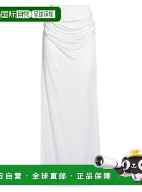 香港直邮magda butrym 女士 长款半身裙 white白色 舒适时尚