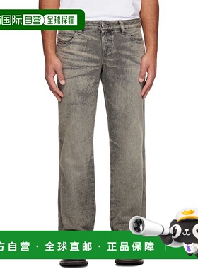 香港直邮Diesel 迪赛 男士 灰色 Regular D-Im 007dr 牛仔裤 A216