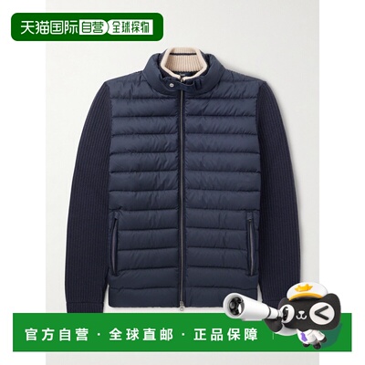 Herno 男士 拉鍊絎縫夾克 MP000131U70260夹克 【付后1h可退】