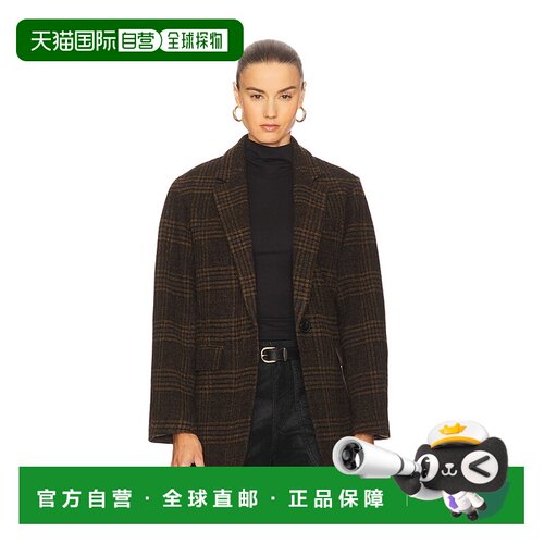 1h可退 香港直邮ISABEL MARANT 女士 Gesina 大衣 VE0522FBC3D02E