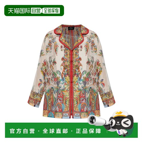香港直邮ETRO 女士衬衫 WRPA0038AK136X0800 AW2026 花色 Silk sh
