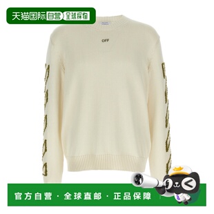 男士 white Diag Outline OMHE087S26 1h可退 毛衣 香港直邮off