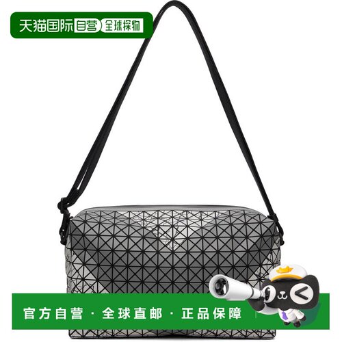 香港直邮Bao Bao Issey Miyake 男士 灰色 Autobahn Saddle 斜挎