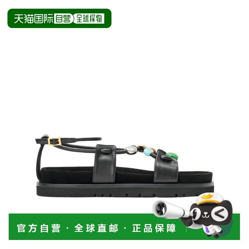 1h可退 Loewe 圆头平底凉鞋 LLPB465X05