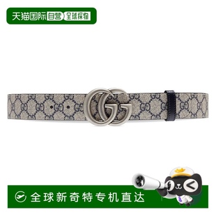 古馳 男士 92TIN 4075 627055 腰帶 歐洲直郵GUCCI 雙G帶 25春夏