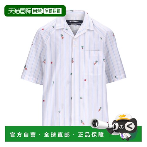 Jacquemus 条纹衬衫 SHM00573AW00748短袖