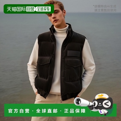 香港直邮Sacai 拉链羽绒马甲 2403488M高端正品休闲时尚流行潮牌