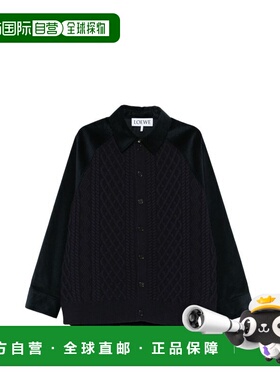 1h可退 香港直邮LOEWE 罗意威 男士 蓝色夹克 H526Y05WFS