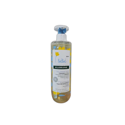 欧洲直邮 Klorane/康如金盏花宝宝二合一洗发沐浴露500ml/瓶