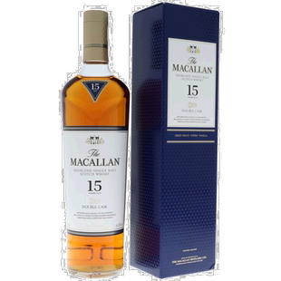 欧洲直邮the macallan麦卡伦15年威士忌43%700ml英国原装进口烈酒