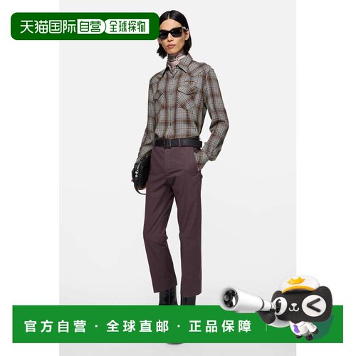 欧洲直邮ACNE STUDIOS(艾克妮) Chemise à carreaux boutonnee e