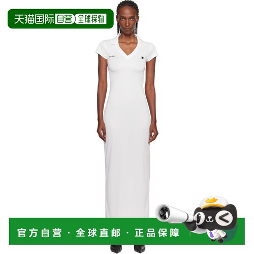 香港直邮Courreges女士中长连衣裙 【付后1h可退】