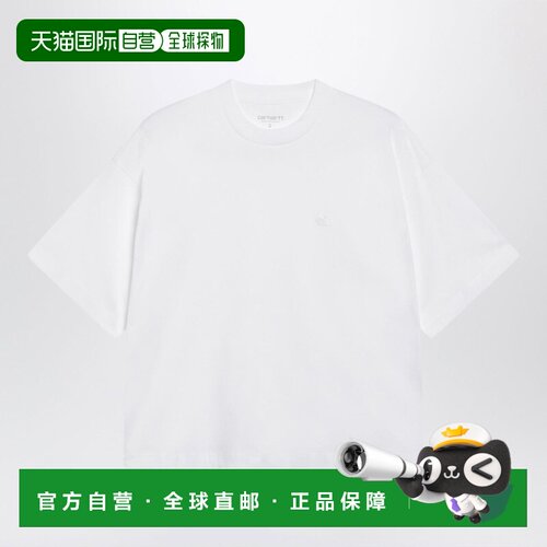 香港直邮CARHARTT WIP 女士 CHESTER TSHIRT 白色短款有机棉毛线