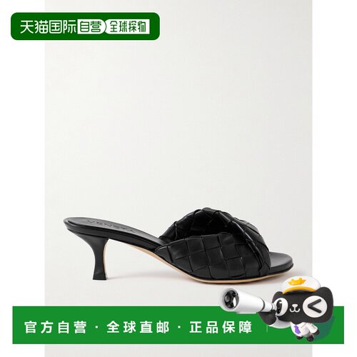 1h可退 Bottega Veneta 葆蝶家 女士 黑色 Blink 凉鞋 79高跟