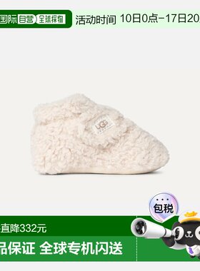 自营欧洲直邮UGG Bixbee婴儿白色靴子婴儿鞋