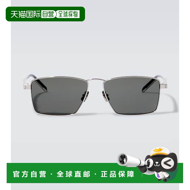 1h可退 香港直邮Saint Laurent 圣罗兰 男士 SL 700 矩形太阳眼镜