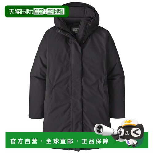 香港直邮Patagonia 女士户外风衣 1024924BLACK CO 黑色