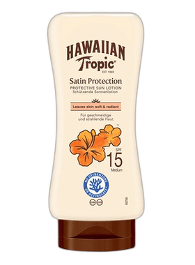 自营｜英国Hawaiian Tropic脸部身体防晒乳防水汗滋润SPF15正品